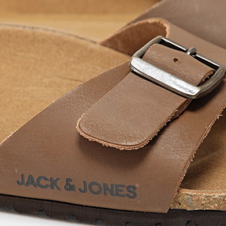 Jack And Jones - Sandalias de piel Louis Honey