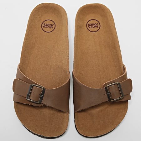 Jack And Jones - Sandalias de piel Louis Honey