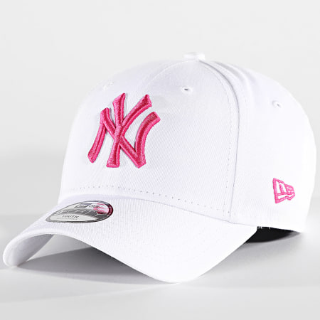New Era 9FORTY ピンク ホワイト キャップ New Era - Children's 9 Forty NY Cap 60503647 White Pink - Ryses