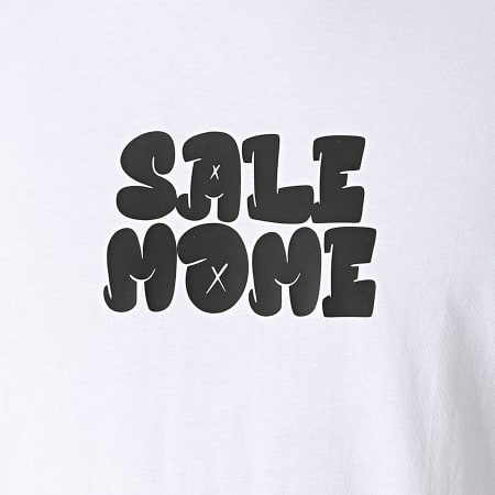 Sale Môme Paris - Tee Shirt Lapin Graffiti Icy Blanc