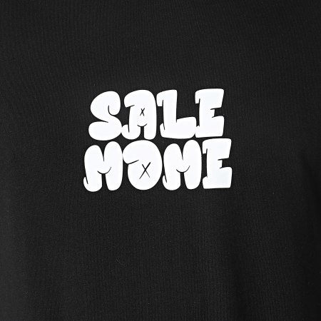 Sale Môme Paris - Tee Shirt Nounours Graffiti Icy Noir