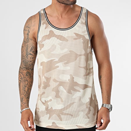 Urban Classics - TB1026 Camiseta camuflaje beige