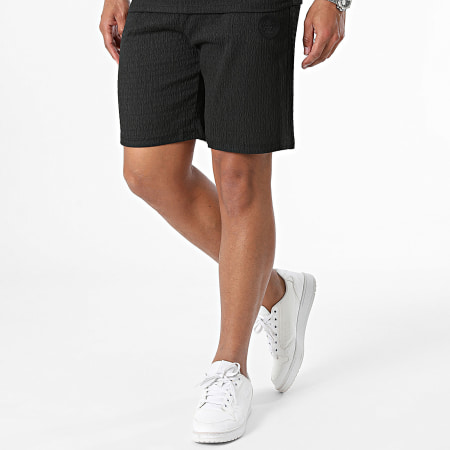 Zelys Paris - Ensemble Tee Shirt Et Short Jogging Noir