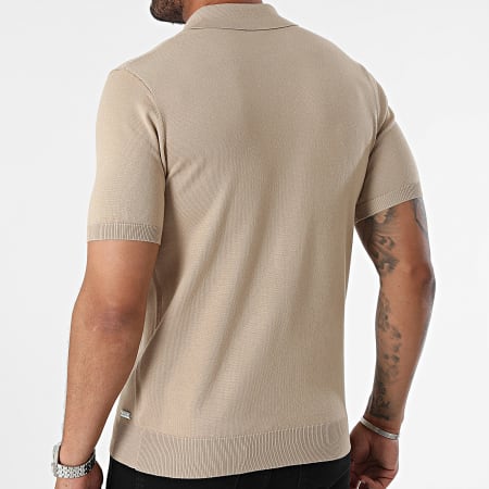 Zelys Paris - Polo Manches Courtes Beige