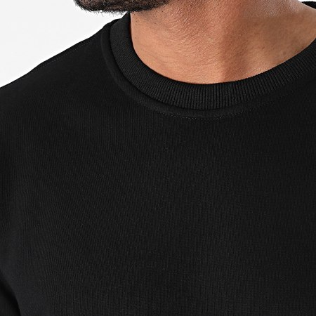 Zelys Paris - Conjunto de camiseta negra y pantalón corto de jogging