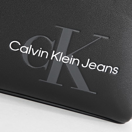 Calvin Klein - Sacoche Monogram Soft Reporter18 2025 Noir
