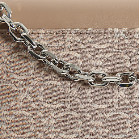 Calvin Klein - Bolso de mujer Re-Lock Mini Crossbody Bag 2642 Beige