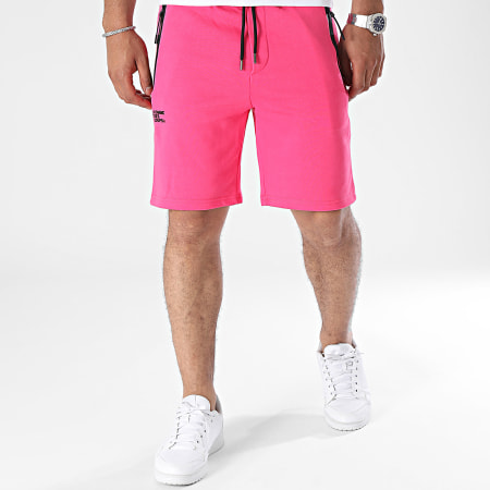 Comme Des Loups - Pantalón corto de jogging rosa fluo