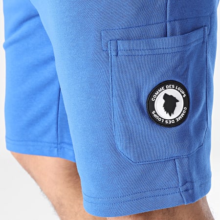 Comme Des Loups - Classico Pantalones Cortos Azul Real