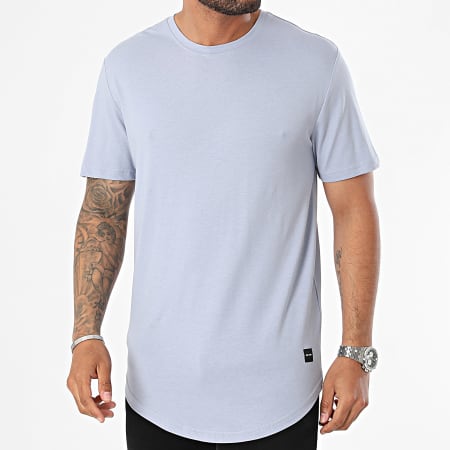 Only And Sons - Camiseta Oversize Matt Longy Azul Claro