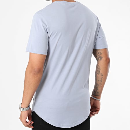 Only And Sons - Tee Shirt Oversize Matt Longy Bleu Clair