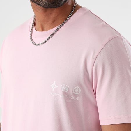 Teddy Yacht Club - Tee Shirt Oversize Large Atelier Paris Colors Rosa