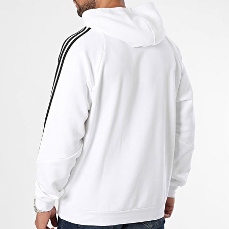 Adidas Sportswear - Sweat Capuche A Bandes Tiro 24 IR7547 Blanc