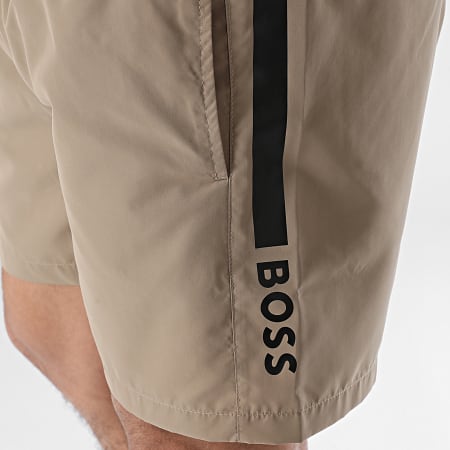 BOSS - Short De Bain Dolphin 50508798 Beige Foncé