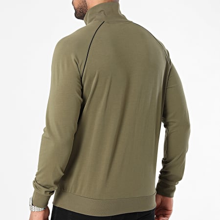 BOSS - Mix en Match Zip Sweat 50515307 Khaki groen