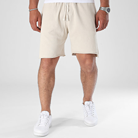 Jack And Jones - Pantalones cortos de jogging Bill Kidd Wash Beige