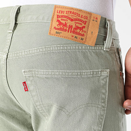 Levi's - 501® Original Slim Jeans Blauw Groen Khaki