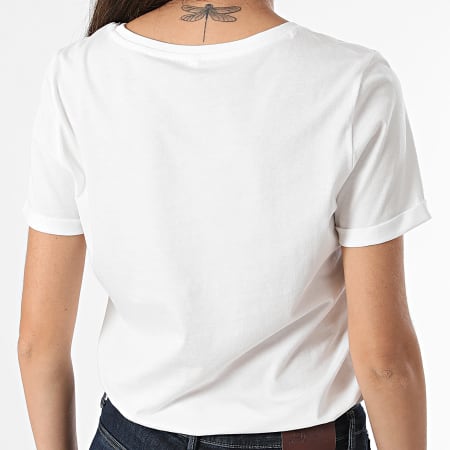 Only - Camiseta de mujer Sally Blanca