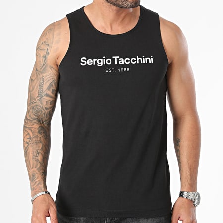 Sergio Tacchini - Goblin tanktop 40515 Zwart