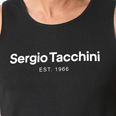 Sergio Tacchini - Goblin tanktop 40515 Zwart