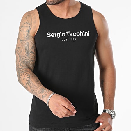 Sergio Tacchini - Goblin tanktop 40515 Zwart