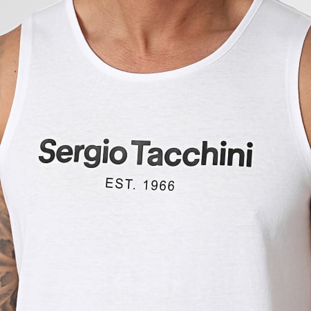 Sergio Tacchini - Camiseta de tirantes Goblin 40515 Blanca