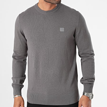 BOSS - Maglia Kanovano 50471343 Grigio antracite