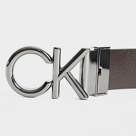 Calvin Klein - Ceinture Réversible CK Metal Bombe 0354 Noir