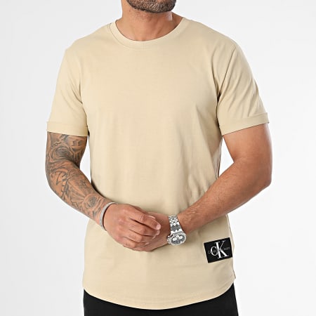 Calvin Klein - Tee Shirt 3482 Beige Foncé