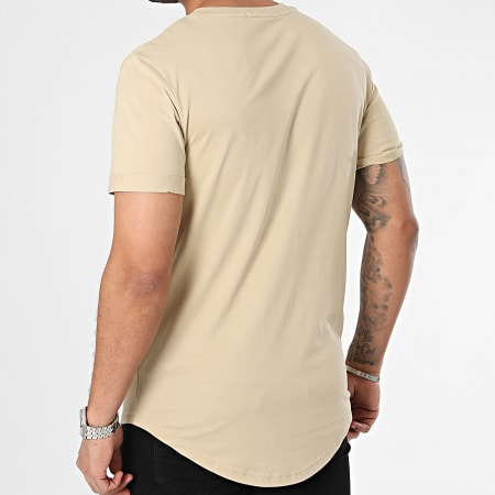 Calvin Klein - Tee Shirt 3482 Beige Foncé