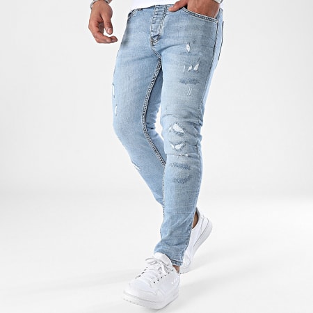 Classic Series - Blauwe denim skinny jeans