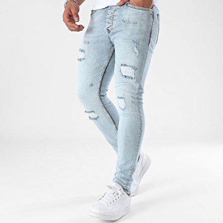 Classic Series - Blauwe denim skinny jeans