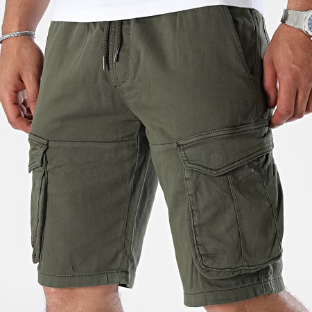 Frilivin - Short Cargo Vert Kaki