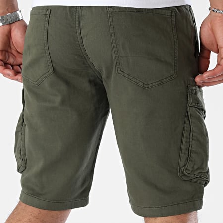 Frilivin - Pantaloncini Cargo Verde Khaki