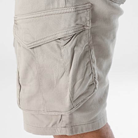 Frilivin - Beige Cargo Korte Broek