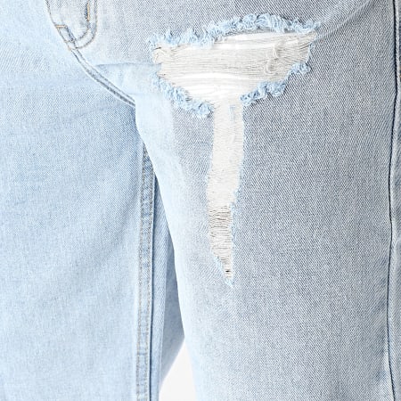 Frilivin - Pantaloncini di jeans blu in denim