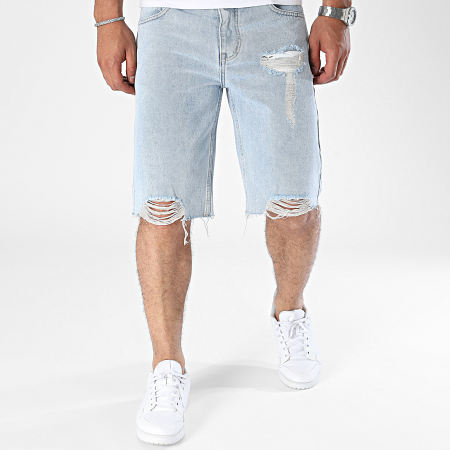 Frilivin - Short Jean Bleu Denim