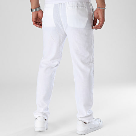 Frilivin - Pantalón Jogger Blanco