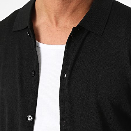 Frilivin - Camicia a maniche corte Nero