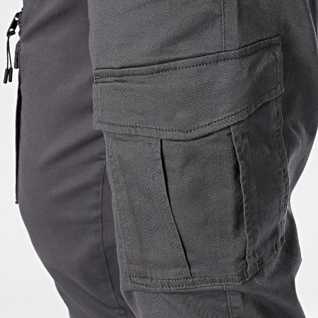 Jack And Jones - Slim Stace Dex Antraciet Grijs Cargo Broek