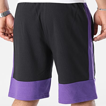 New Era - NBA Color Block LA Jogging Shorts 60416375 Negro Violeta