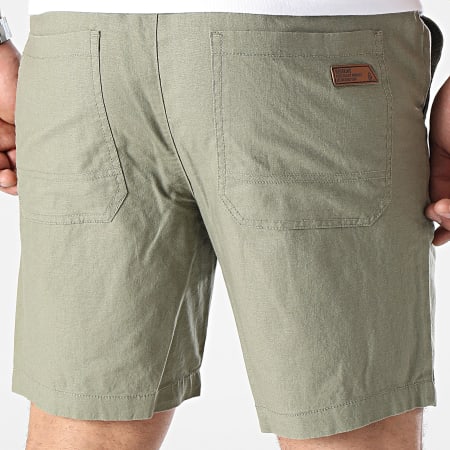 Redskins - Joseph Trook Chino Korte Broek Khaki Groen