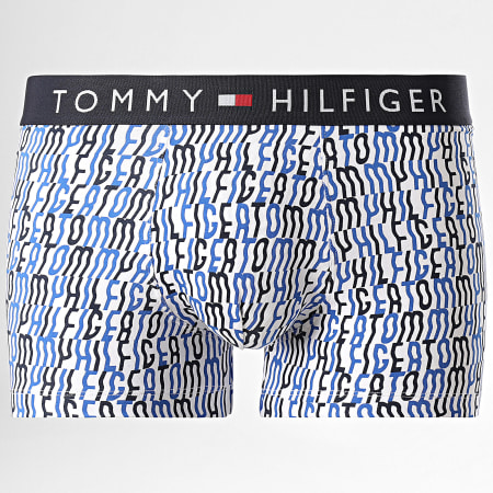 Tommy Hilfiger - Boxer 2835 Blanco Negro Azul real