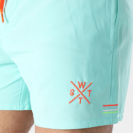 Watts - Short De Bain Coolz Turquoise