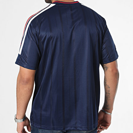 Adidas Sportswear - Tee Shirt De Foot A Bandes Tiro IY4506 Bleu Marine