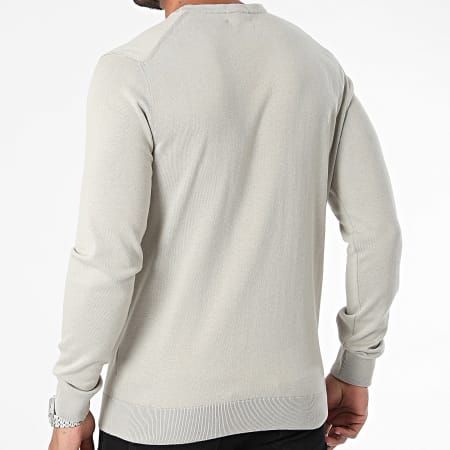 Calvin Klein - Sudadera cuello redondo Algodón 3549 Gris