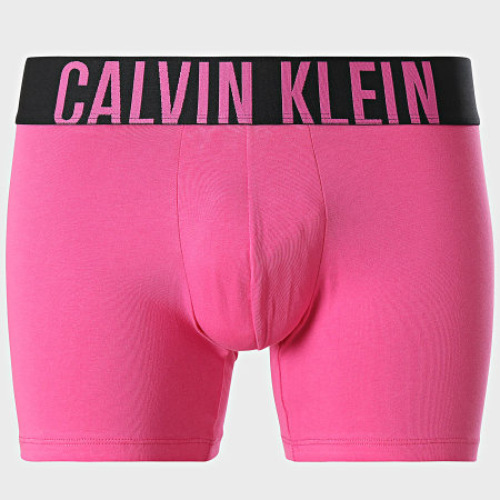 Calvin Klein - Lot De 3 Boxers NB3609 Noir Rose Vert Clair