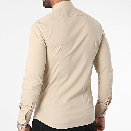 Frilivin - Beige shirt met lange mouwen