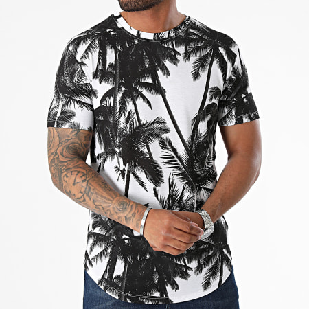 Frilivin - Camiseta Blanco Negro