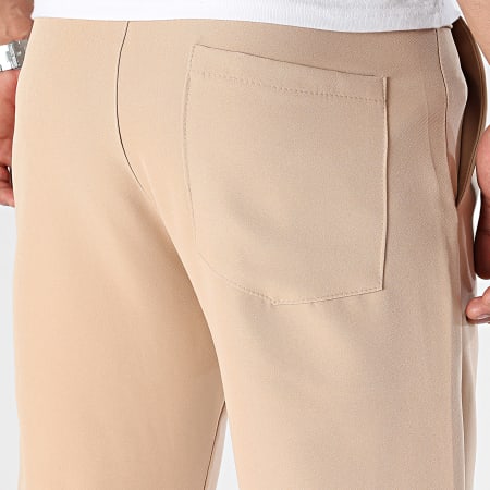 Frilivin - Pantalones Beige Oscuro